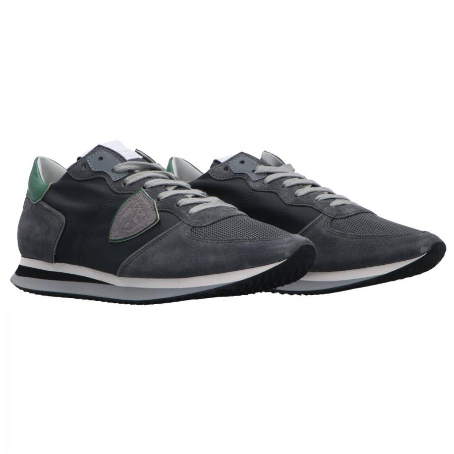Philippe Model Sneakers TRPX LOW MAN MONDIAL Grigio