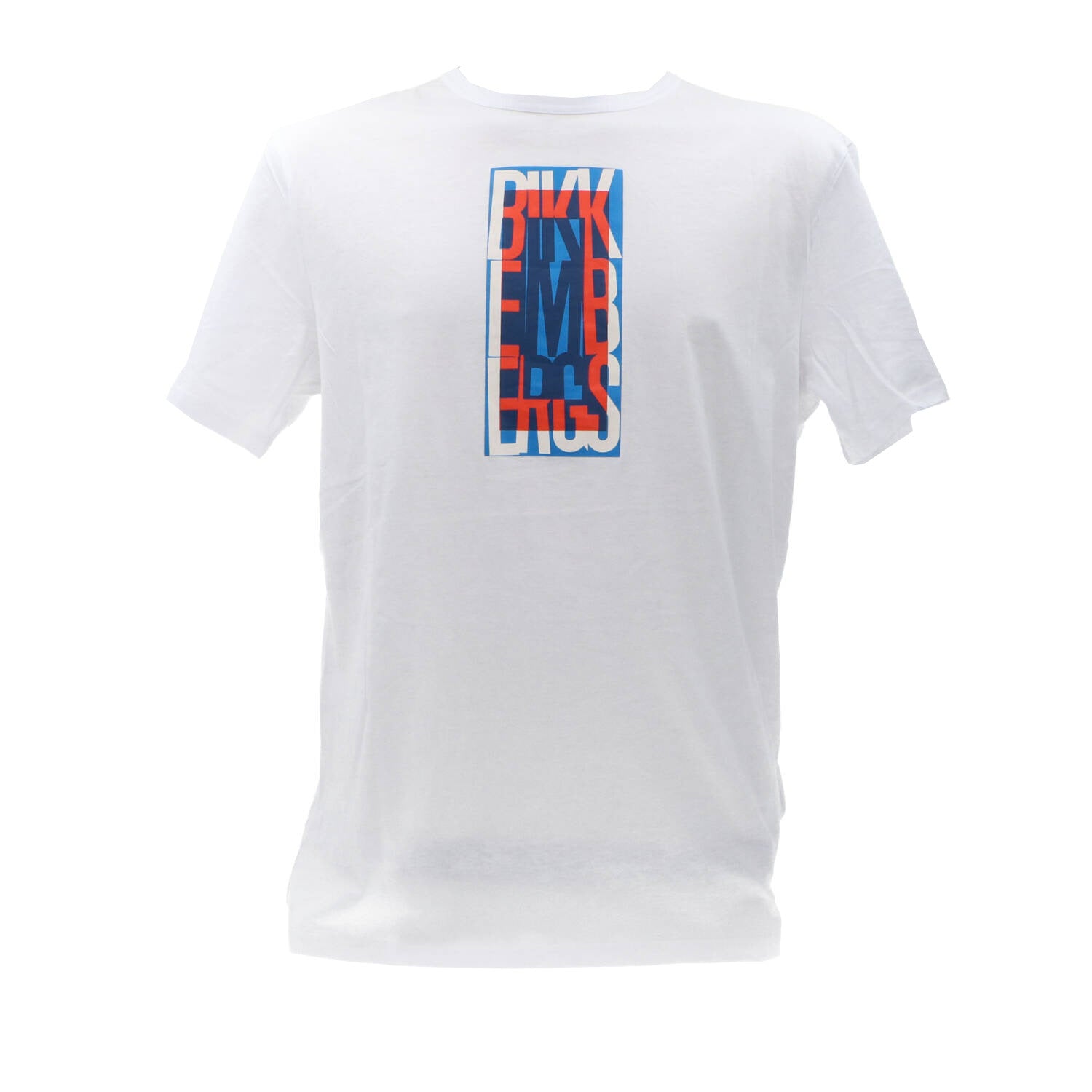 Bikkembergs T-shirt T-shirt Crew neck colored Bianche