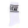 Versace Calze Calze ACCESSORIES COTTON LOGO Bianco - Foto 1