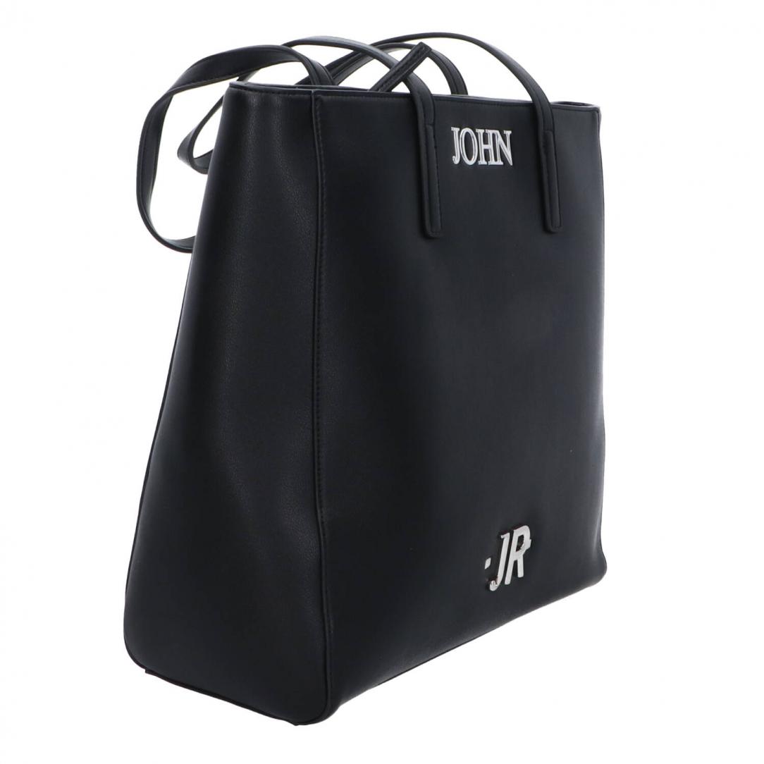 23236 SHOPPING BAG CHOWA Nero Argento 2