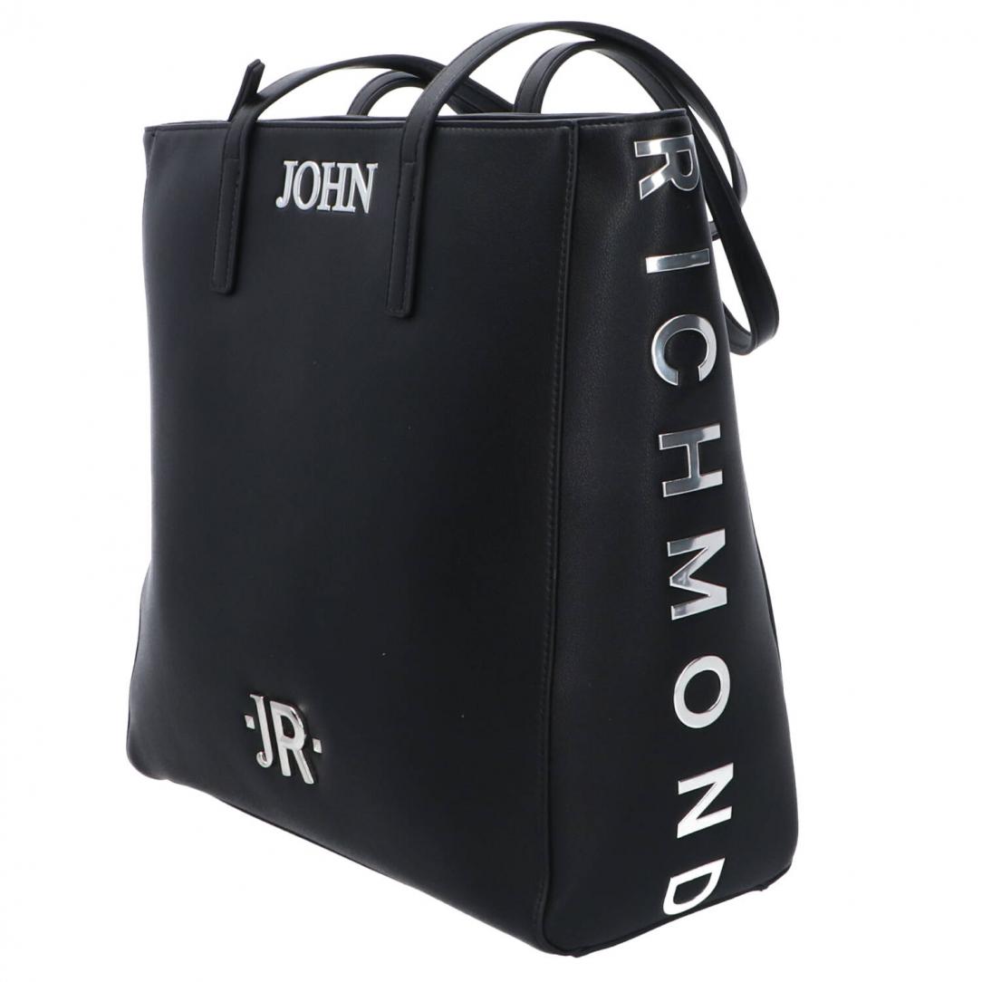 23236 SHOPPING BAG CHOWA Nero Argento 3