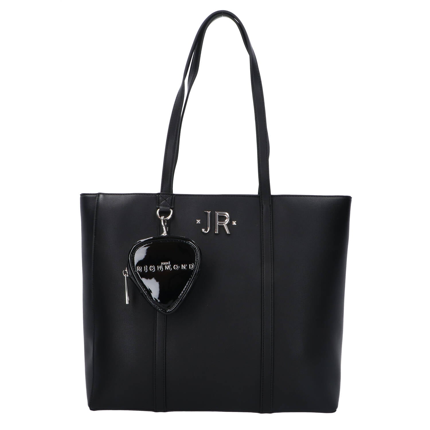 Richmond Borse a spalla Borse a spalla 23242 SHOPPING BAG DHIMA Nero Argento