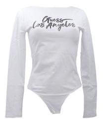 Guess T-shirt T-shirt Hevelina body Bianco