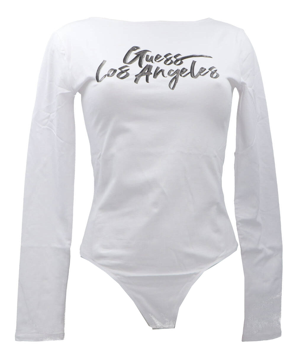 Guess T-shirt T-shirt Hevelina body Bianco