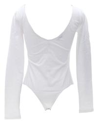 T-shirt Hevelina body Bianco