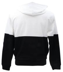 Felpe Felpa con Cappuccio e Cerniera V1A1721 Bianco