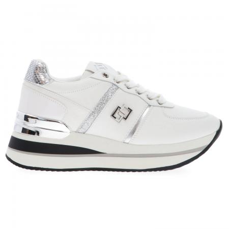 Sneakers Donna GB737 platform Bianco