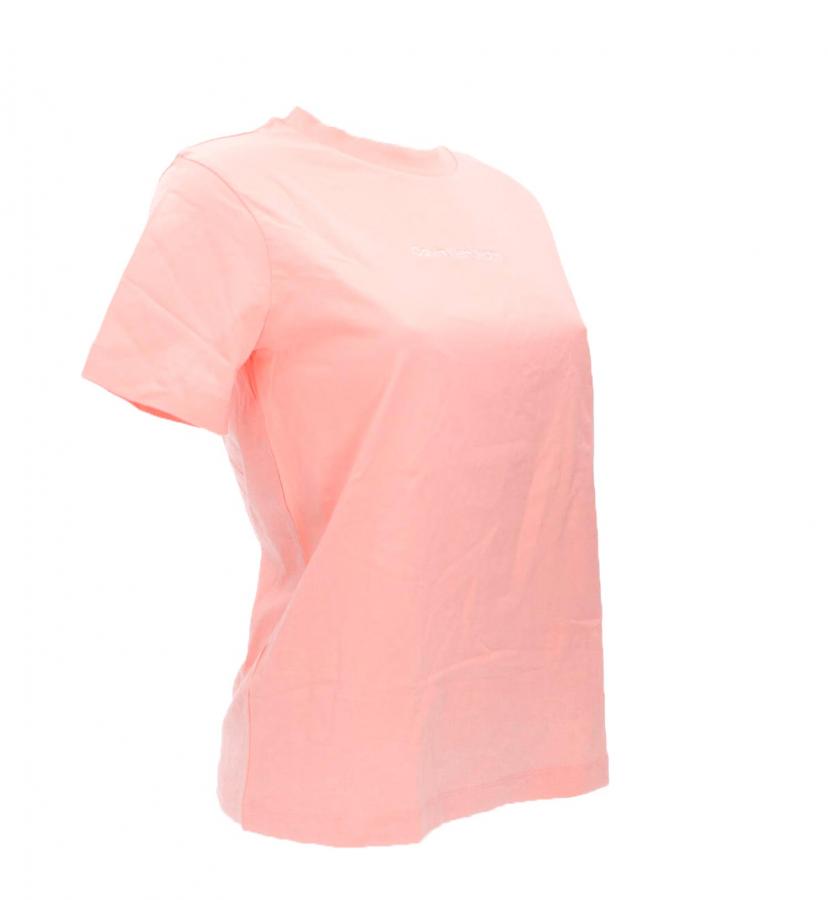 institutional T-shirt Klein Rosa logo Calvin blossom faint