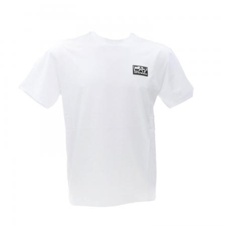 T Shirt Uomo 6RPT01 PJNVZ EA7 Bianco