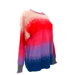 Maglioni maxi maglia sfumata 91100 multicolor