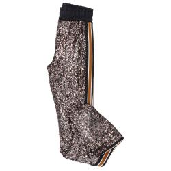 Jaycì Pantaloni Pantaloni Paillettes e raso 91030 Nero paillettes multicolor