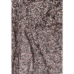 Gonna Midi longuette paillettes 91072 Nero paillettes multicolor