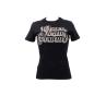 Versace T-shirt T-shirt 75HAHG02 LOGO SPEN CRYSTAL Nero - Foto 1