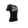 Versace T-shirt T-shirt 75HAHG02 LOGO SPEN CRYSTAL Nero - Foto 2