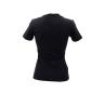 Versace T-shirt T-shirt 75HAHG02 LOGO SPEN CRYSTAL Nero - Foto 3