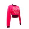 Versace Maglioni Maglioni 75HAFM21 WOOL V EMBLEM Fucsia - Foto 2
