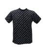 Versace T-shirt T-shirt 75GAH6R0 INTERLOCK PRINT Nero - Foto 1