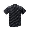 Versace T-shirt T-shirt 75GAH6R0 INTERLOCK PRINT Nero - Foto 3