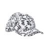 Versace Cappellini Cappellini SEWING PRINTED CAP Bianco - Foto 2