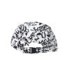 Versace Cappellini Cappellini SEWING PRINTED CAP Bianco - Foto 3