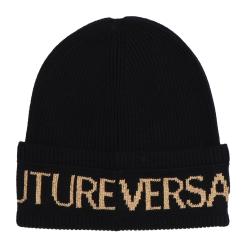 Versace Cappellini Cappellini 75HAZK40 BIG BEANIE Nero Oro
