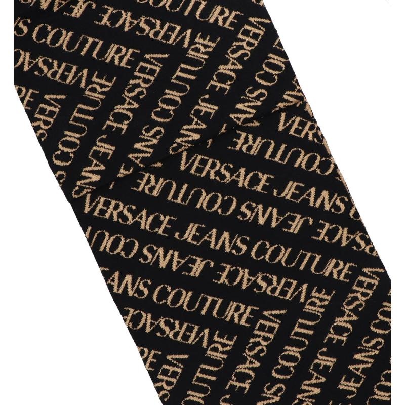 Sciarpe 75GA2H52 ALLOVER LOGO LUREX Nero Oro