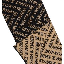 Sciarpe 75GA2H52 ALLOVER LOGO LUREX Nero Oro