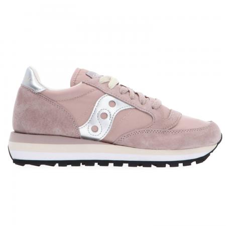 Sneakers Donna JAZZ TRIPLE Rosa argento