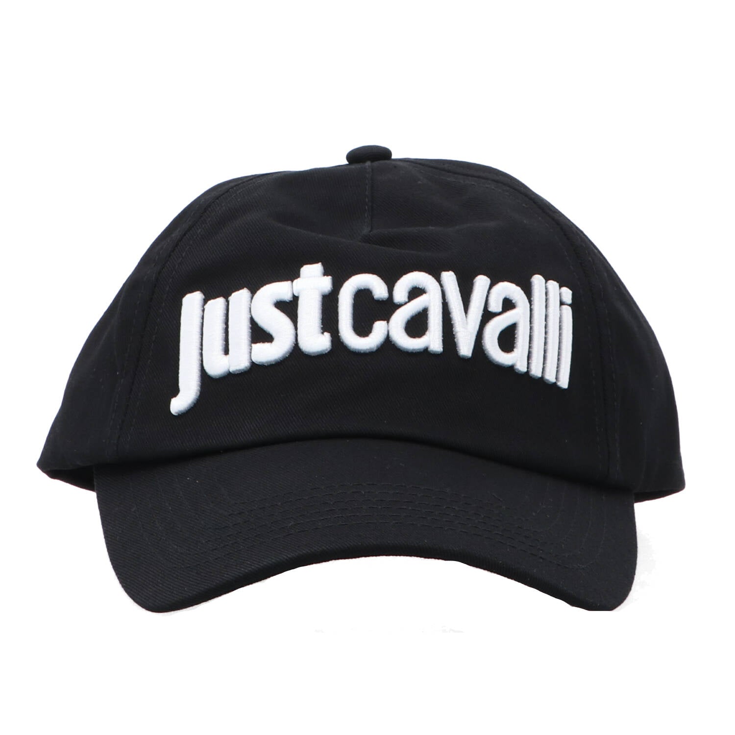 Just Cavalli Cappellini Cappellini EMBROIDERY TIGER CAP Nero Bianco