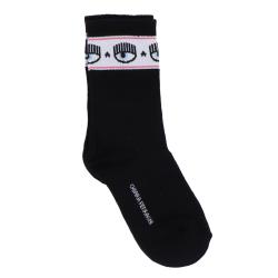 Chiara Ferragni Calze Calze LOGOMANIA SOCK Nero