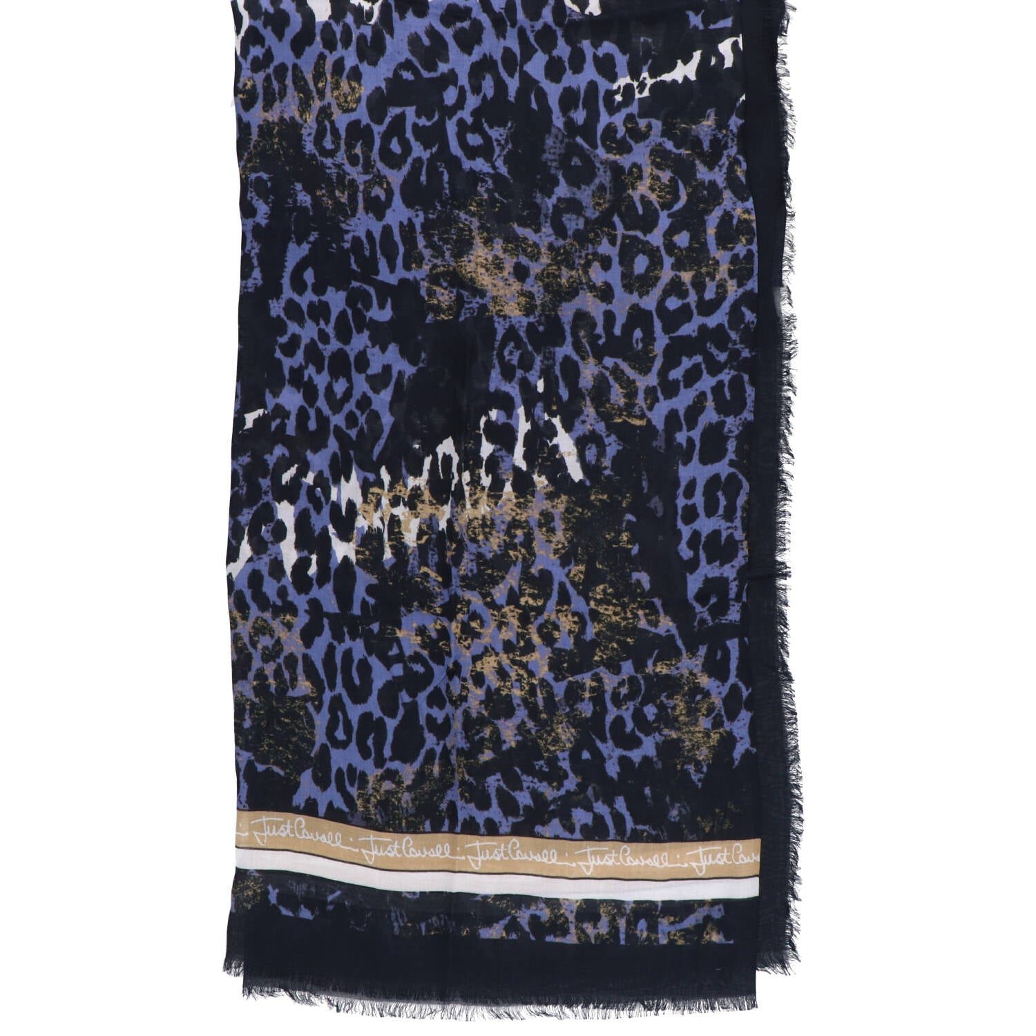 Just Cavalli Foulard Foulard 75RA2H04 PASHMINA ANIMAL Viola