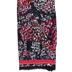 Just Cavalli Foulard Foulard 75RA2H04 PASHMINA ANIMAL Fucsia