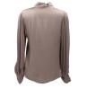 Have One Blusa Blusa BLUSA FIOCCO COLLO Grigio Tortora - Foto 3