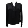 Have One Blusa Blusa BLUSA FIOCCO COLLO Nero - Foto 1