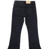 Have One Jeans Jeans PANTALONE ZAMPA BOTTONE GIOIELLO Nero Denim - Foto 3
