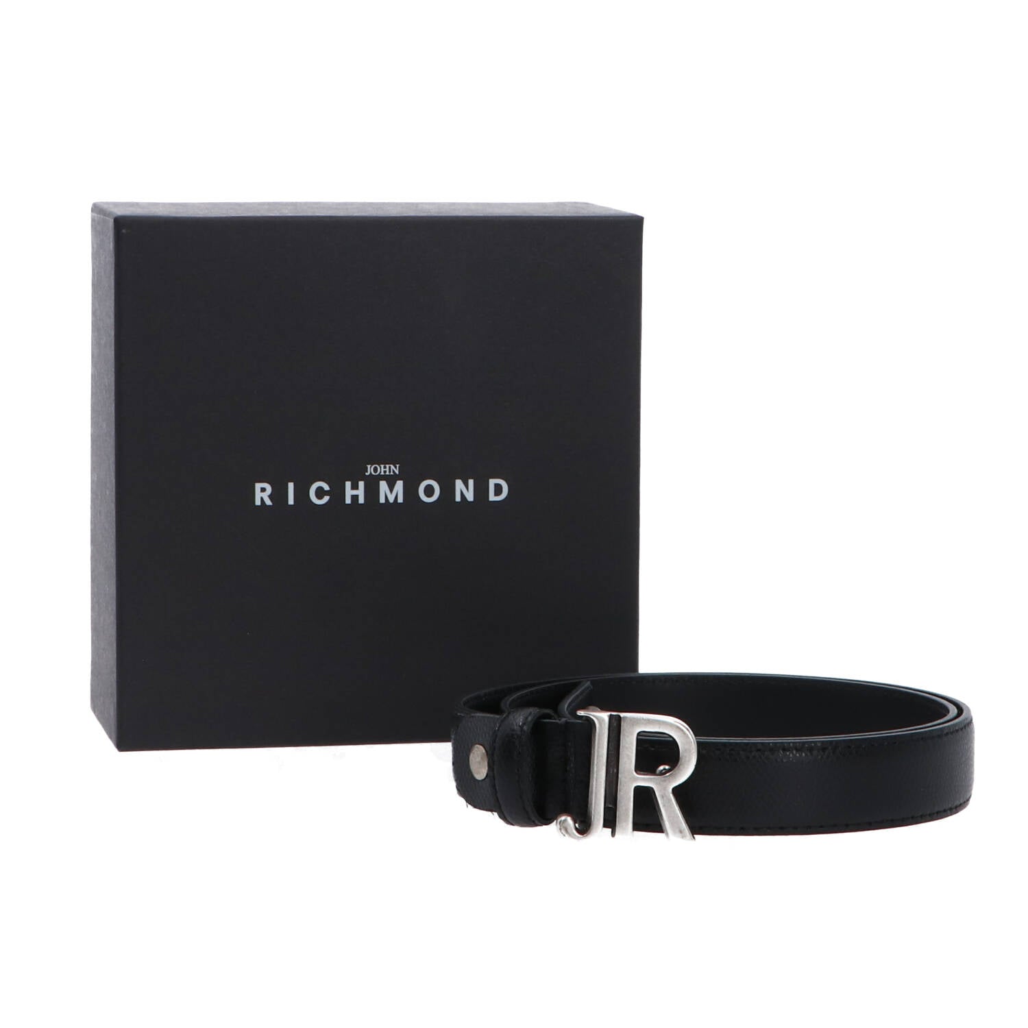 Richmond Cinture Cinture REAL LEATHER BELT BROGELOS Nero
