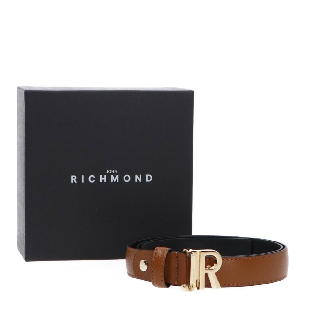 REAL LEATHER BELT BROGELOS Cuoio 1