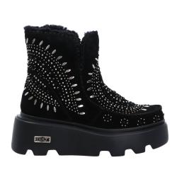 Cult Stivaletti e Stivali Stivaletti e Stivali NEW ROCK 3917 MID SUEDE Nero