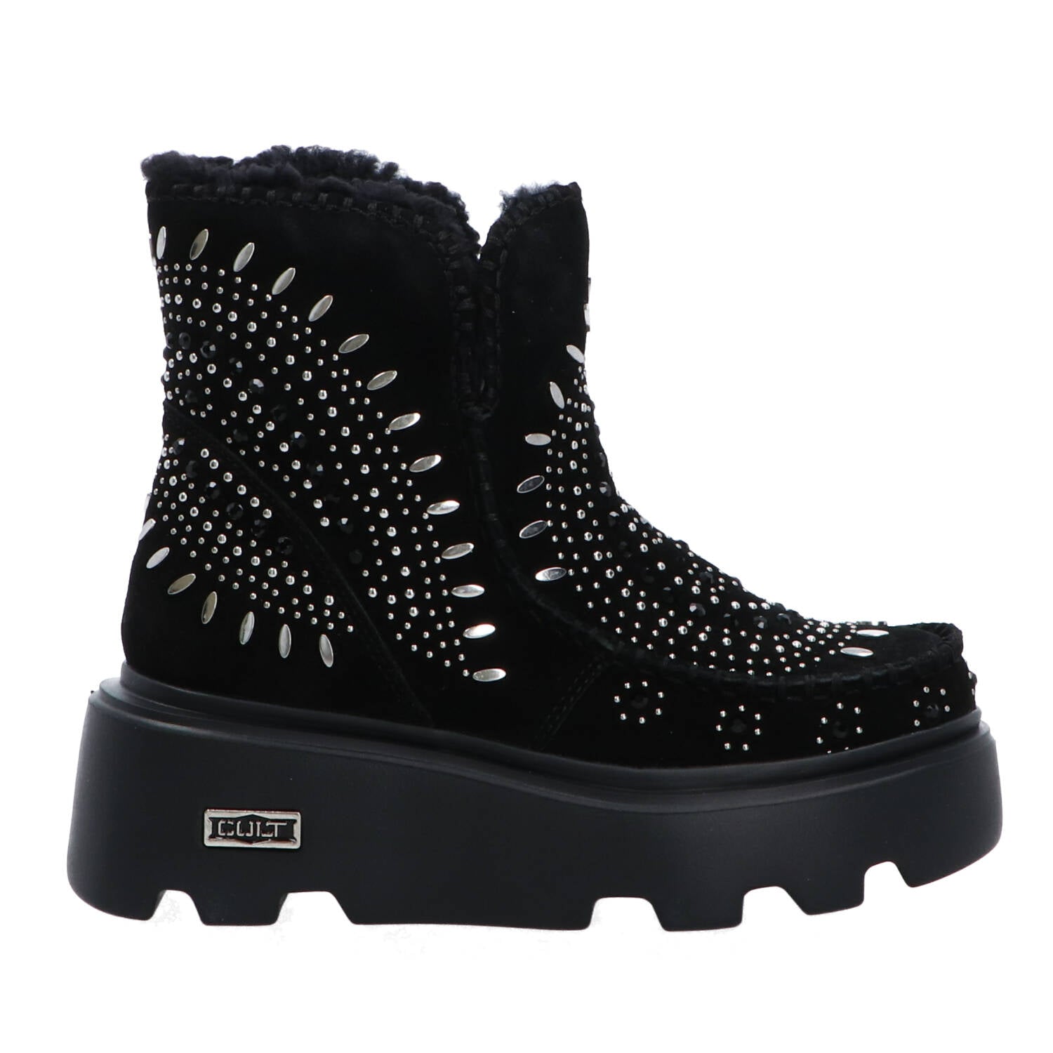 Cult Stivaletti e Stivali Stivaletti e Stivali NEW ROCK 3917 MID SUEDE Nero