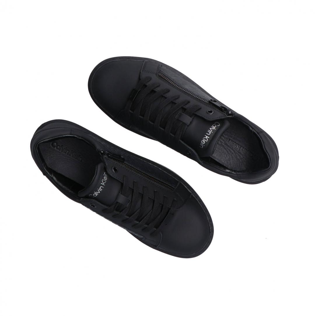 LOW TOP LACE UP W/ZIP Nero 5