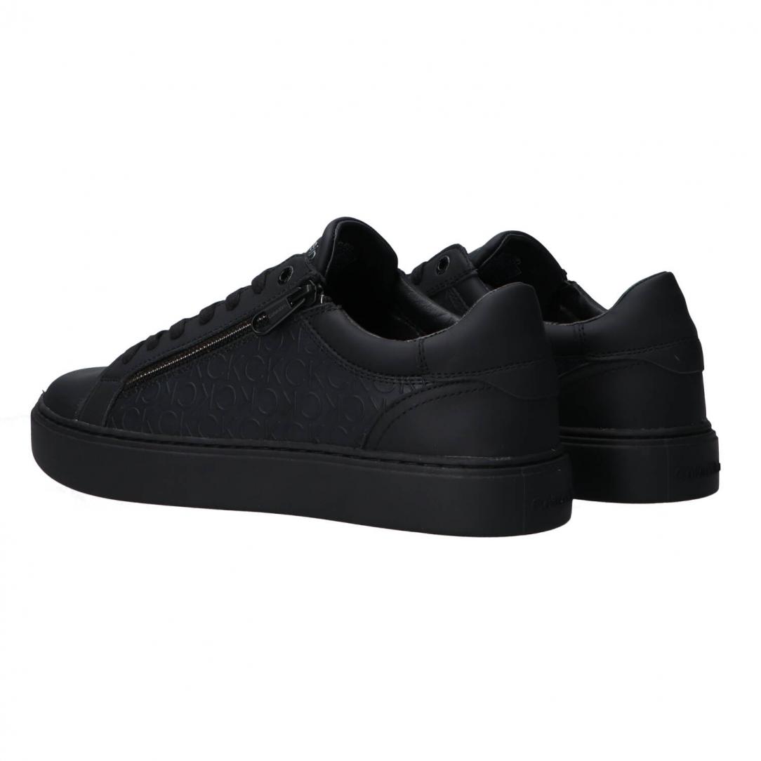 LOW TOP LACE UP W/ZIP Nero 4