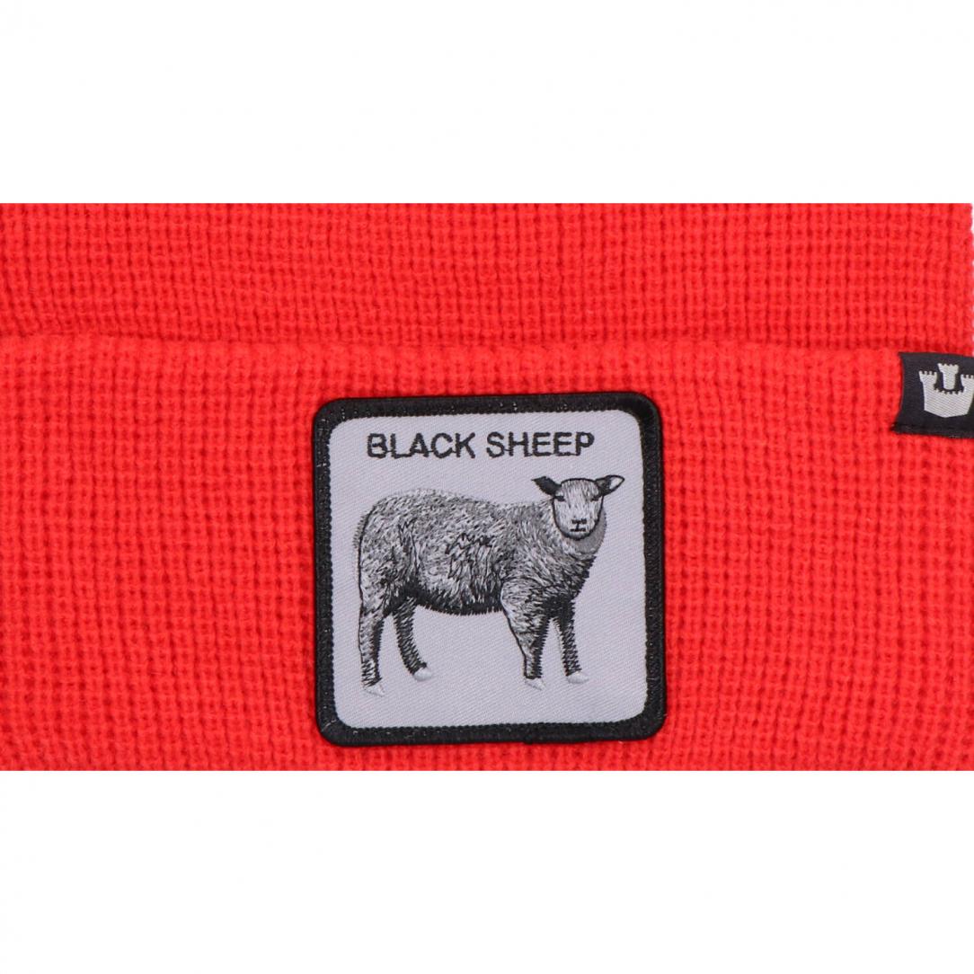 BEANIES ANIMAL Rosso Black Sheep 2