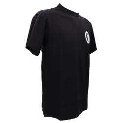 Versace T-shirt T-shirt 75GAHG07 NEW V EMBLEM Nero