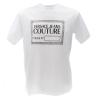 Versace T-shirt T-shirt 75GAHT09 RUBBER T-SHIRT Bianco - Foto 1