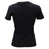 Versace T-shirt T-shirt 75HAHG01 LOGO IRIDESCENT Nero - Foto 3