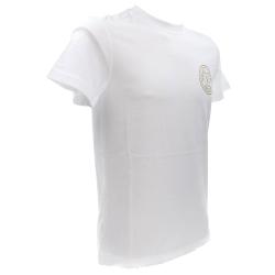 T-shirt 74GAHT06 VEBLEM RUBB SMALL Bianco Oro