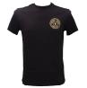 Versace T-shirt T-shirt 74GAHT06 VEBLEM RUBB SMALL Nero Oro - Foto 2