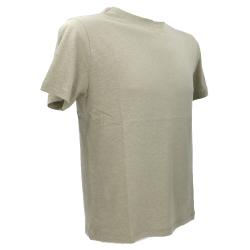 T-shirt TE2727SS girocollo Lino Verde Chiaro