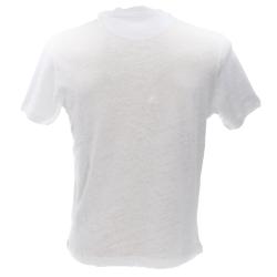 T-shirt TE2727SS girocollo Lino Bianco