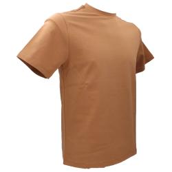 T-shirt TE2654SS Girocollo Cuoio